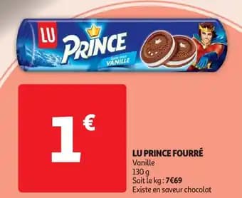 LU PRINCE FOURRÉ Vanille 130 g
