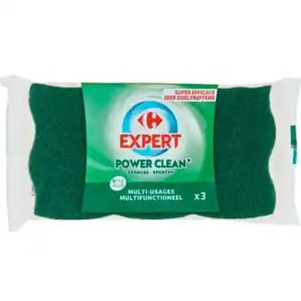 CARREFOUR EXPERT Éponges grattantes multi-usages