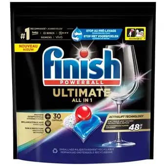 FINISH ULTIMATE Capsules lave-vaisselle ALL IN 1