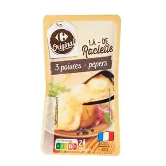 CARREFOUR ORIGINAL Raclette en tranches