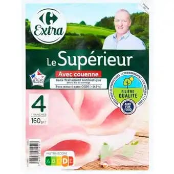 CARREFOUR EXTRA Jambon Le Supérieur