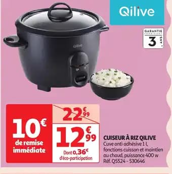 Promotion Exclusives de 5
            
        
        Cuiseur riz : Découvrez l'Offre incontournable