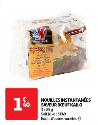 Promotion Exclusives de 25
            
        
        Nouilles : Découvrez l'Offre incontournable