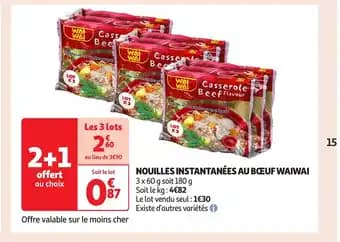 Promotion Exclusives de 1
            
        
        Waiwai : Découvrez l'Offre incontournable