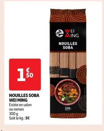 Promotion Exclusives de 1
            
        
        Nouilles soba : Découvrez l'Offre incontournable