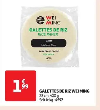 Promotion Exclusives de 1
            
        
        Galettes de riz : Découvrez l'Offre incontournable