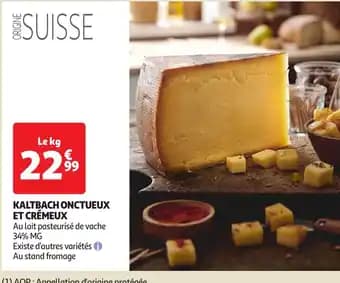 Kaltbach onctueux et crémeux 1 kg