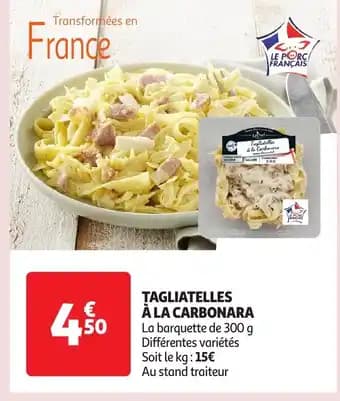 Promotion Exclusives de 8
Tagliatelles : Découvrez l'Offre incontournable