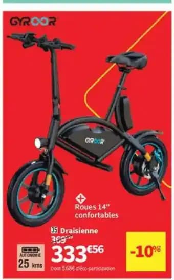 Promotion Exclusives de 1
Draisienne : Découvrez l'Offre incontournable