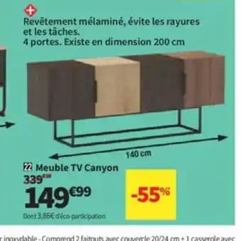 Promotion Exclusives de 9
Meuble tv : Découvrez l'Offre incontournable
