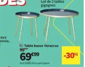 Promotion Exclusives de 13
Table basse : Découvrez l'Offre incontournable