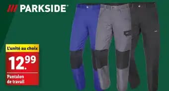 PARKSIDE Pantalon de travail