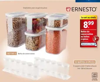 Promotion Exclusives de 10
Épices : Découvrez l'Offre incontournable