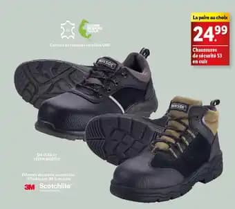 Promotion Exclusives de 3
Chaussures de sécurité : Découvrez l'Offre incontournable