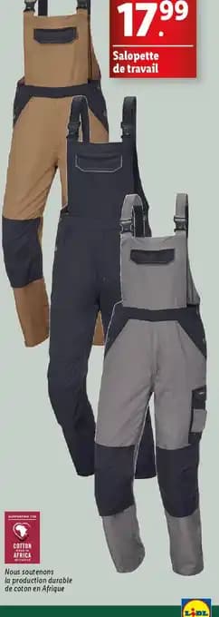 Promotion Exclusives de 2
Salopette de travail : Découvrez l'Offre incontournable
