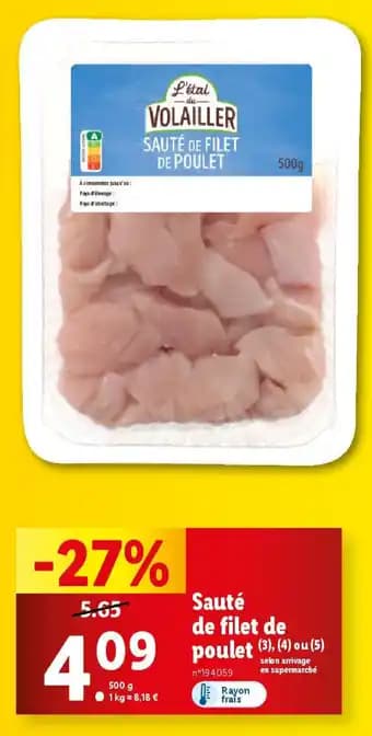 Promotion Exclusives de 11
Filet de poulet : Découvrez l'Offre incontournable