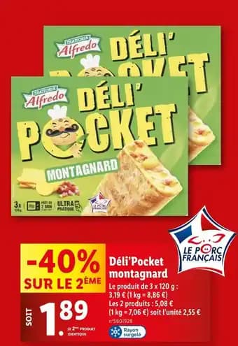 TRATTORIA ALFREDO Déli’Pocket montagnard