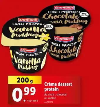 EHRMANN Crème dessert protein
