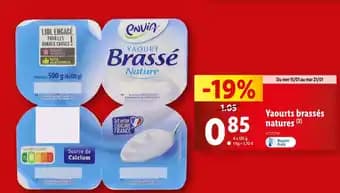 Envia Yaourts brassés natures