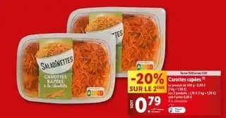 Promotion Exclusives de 19
Carottes : Découvrez l'Offre incontournable