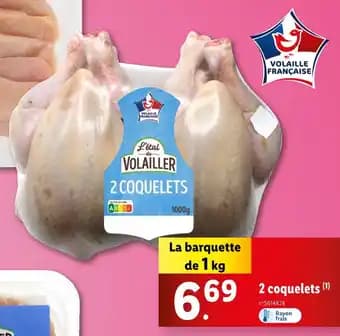 L'Étal du Volailleur 2 Coquelets