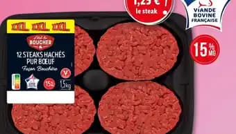 Promotion Exclusives de 15
Steaks : Découvrez l'Offre incontournable
