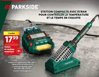 PARKSIDE Station de soudage numérique