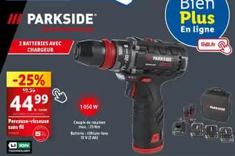 PARKSIDE® Perceuse-visseuse sans fil