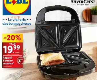 SILVERCREST Appareil à croque- monsieur*