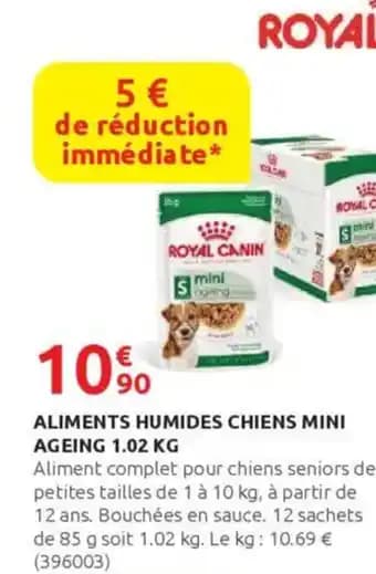 ROYAL CANIN Aliments humides chiens mini ageing 1.02 kg
