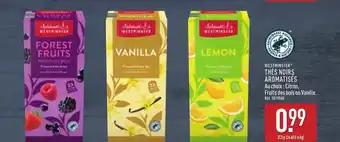 WESTMINSTER Thés noirs aromatisés 37.5 g