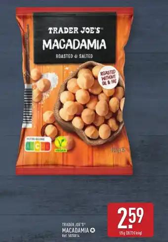 TRADER JOE'S Macadamia 125 g