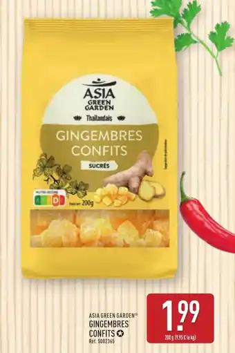 ASIA GREEN GARDEN Gingembres confits 200 g