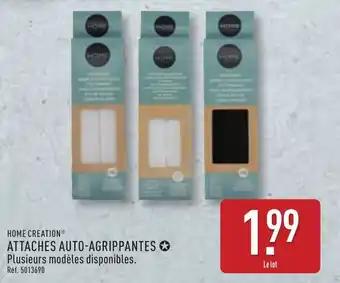 HOME CREATION® Attaches auto-agrippantes
