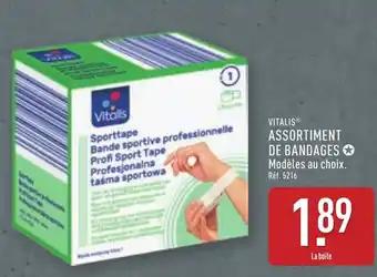 VITALISⓇ Assortiment de bandages
