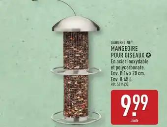 GARDENLINE®Mangeoire pour oiseaux