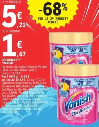 Promotion Exclusives de 5
Vanish : Découvrez l'Offre incontournable