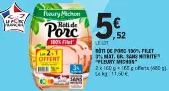 Promotion Exclusives de 17
Porc filet : Découvrez l'Offre incontournable