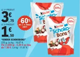 Promotion Exclusives de 4
Schokobons : Découvrez l'Offre incontournable