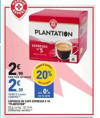 Promotion Exclusives de 13
Capsules café : Découvrez l'Offre incontournable