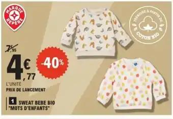 Promotion Exclusives de 59
Sweat : Découvrez l'Offre incontournable