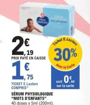Promotion Exclusives de 13
Serum : Découvrez l'Offre incontournable