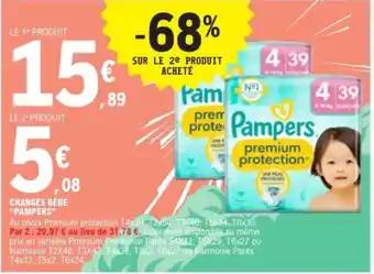Promotion Exclusives de 23
Pampers : Découvrez l'Offre incontournable