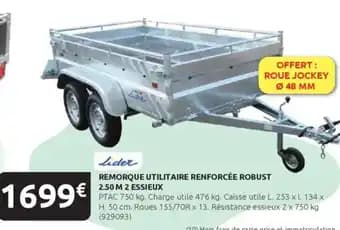 Promotion Exclusives de 13
Remorque : Découvrez l'Offre incontournable