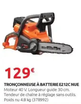 Promotion Exclusives de 21
Tronconneuse : Découvrez l'Offre incontournable