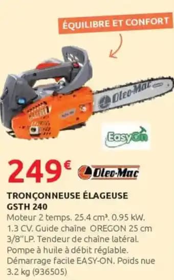 OLEO-MAC Tronçonneuse élageuse gsth 240