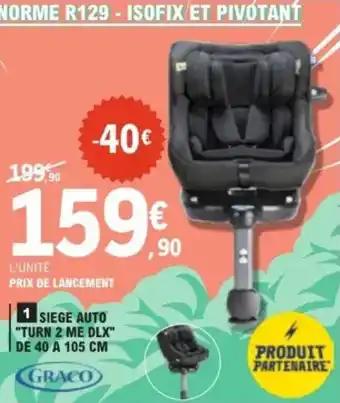 GRACO Siege auto "turn 2 me dlx" de 40 a 105 cm