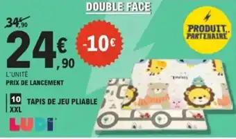 LUDI Tapis de jeu pliable xxl