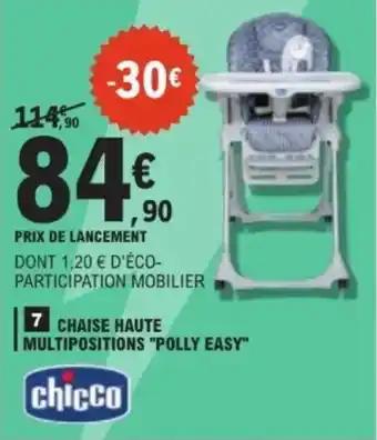 Promotion Exclusives de 1
Chaise haute multipositions : Découvrez l'Offre incontournable