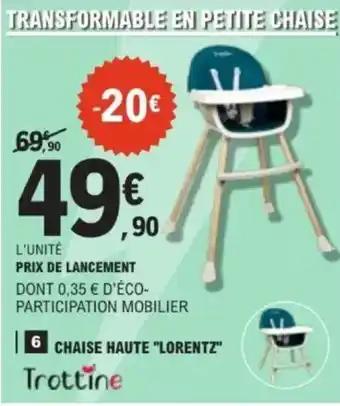 Promotion Exclusives de 9
Chaise haute : Découvrez l'Offre incontournable